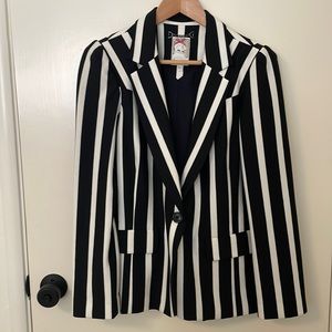 Yoana Baraschi Striped Blazer